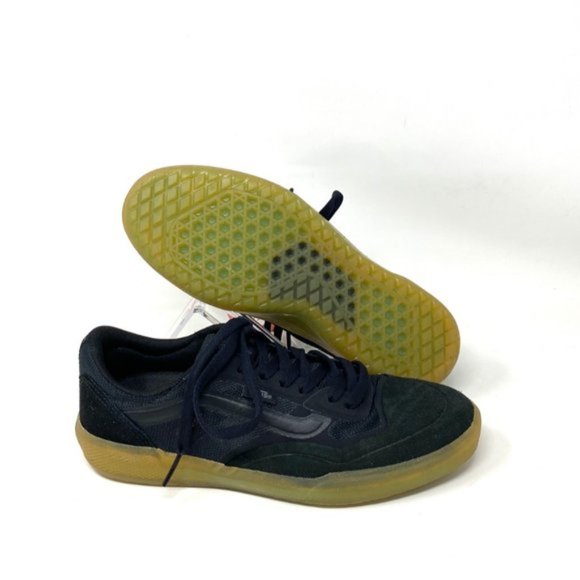 💖MEGA SALE💖VANS Ave Pro Black Gum  Womens Suede Casual Skate   VN0A5HENB9M - Picture 4 of 10